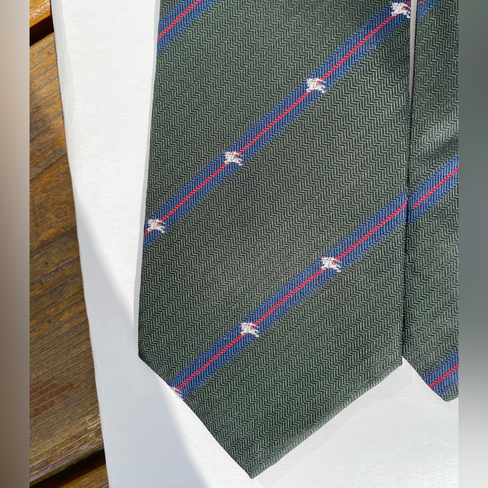Mens Burberry’s Vintage Prorsum Silk Tie👔PRISTINE Condition🔥Gucci Colors🔥RARE - Picture 5 of 12